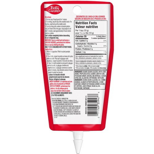 Betty Crocker Cookie Icing Red 200 g
