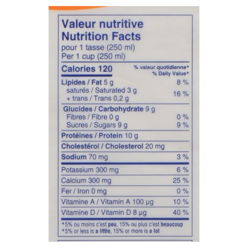 Nutrinor Lactose Free 2% Milk 4 L