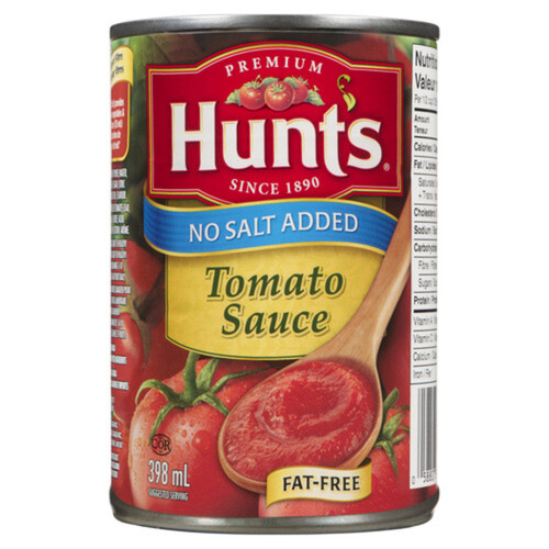 Hunt's Tomato Sauce No Salt Added 398 ml