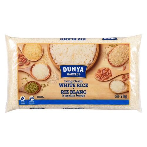 Dunya Harvest Rice Long Grain White 2 kg