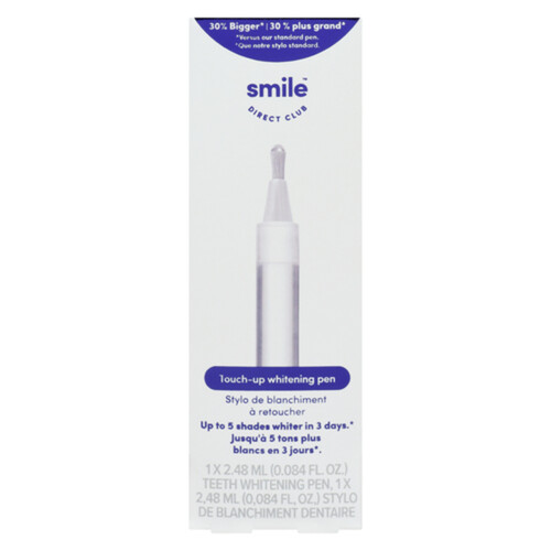 Smile Direct Club Whitening Pen Touchup 2.48 ml