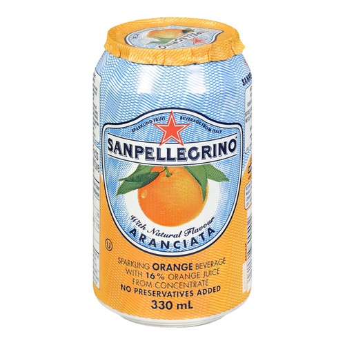 San Pellegrino Aranciata Sparkling Mineral Water 330 ml