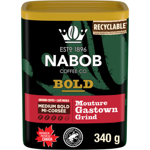 Nabob Ground Coffee Bold Gastown Grind 340 g Voilà Online Groceries