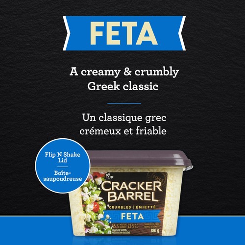Cracker Barrel Cheese Crumbled Feta 180 g