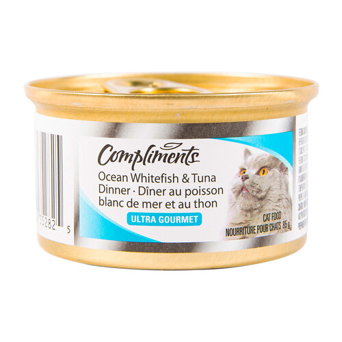 Compliments Cat Food Whitefish Tuna 85 g