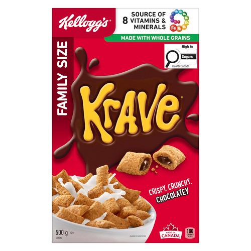 Kellogg's Cereal Krave Chocolate 500 g