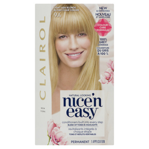 Clairol Nice n Easy  Hair Dye 9A Light Ash Blonde 1 EA