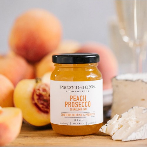 Provisions Sparkling Jam Peach Prosecco 125 ml