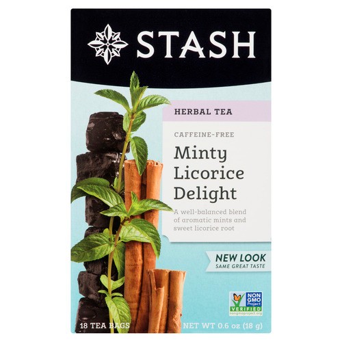 Stash Herbal Tea Minty Licorice Delight 18 Tea Bags
