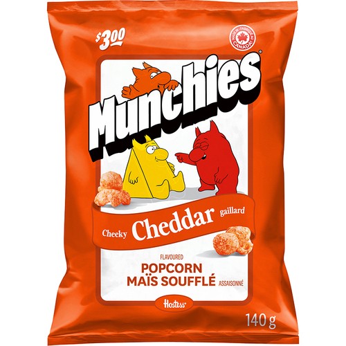 Munchies Popcorn Cheeky Cheddar Flavoured 140 g