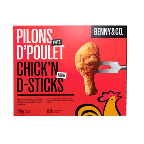 Benny&Co. Frozen Fried Drumsticks Chicken 720 g 