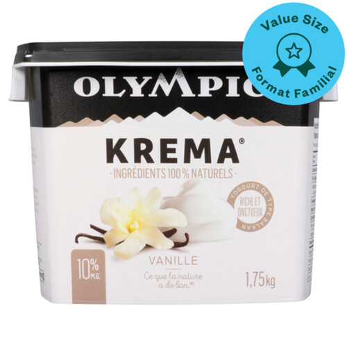 Krema vanilla yogurt – Olympic Dairy