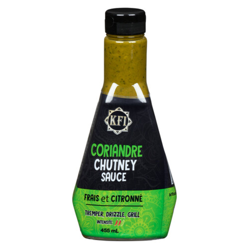 KFI Spicy Chutney Coriander Cilantro 455 ml