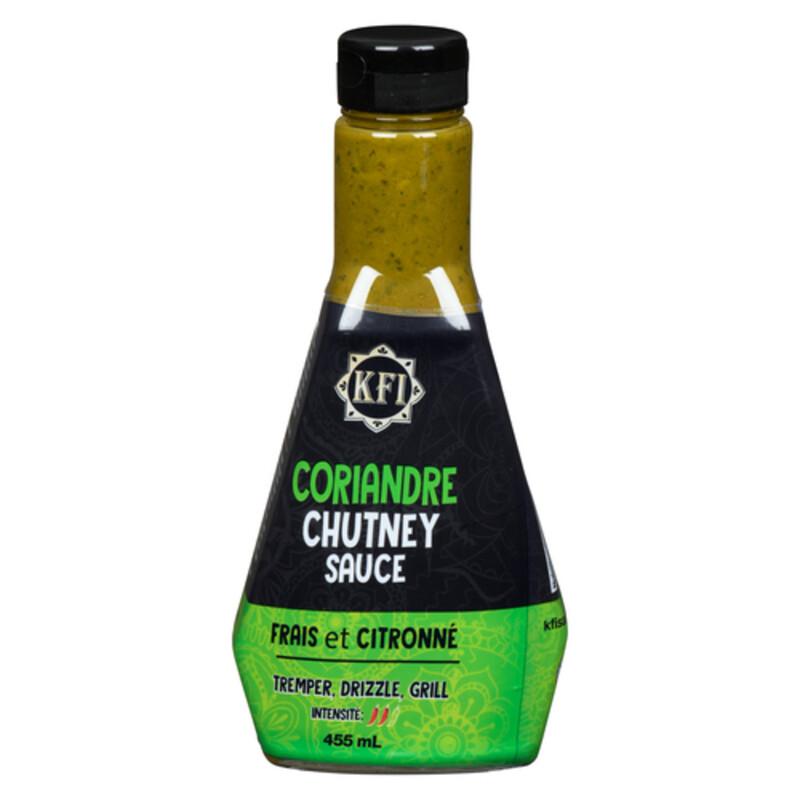 KFI Spicy Chutney Coriander Cilantro 455 ml Voilà Online Groceries