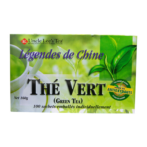 Uncle Lee's Green Tea Legends Of China Club Pack 100 Tea Bags