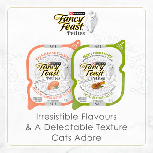 Purina Fancy Feast Wet Cat Food Pâté Collection Variety Pack 12 x 79.4 g