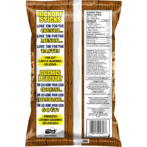 Hostess Hickory Potato Sticks Original 275 g