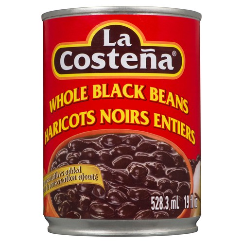 La Costeña Beans Whole Black 528.3 ml