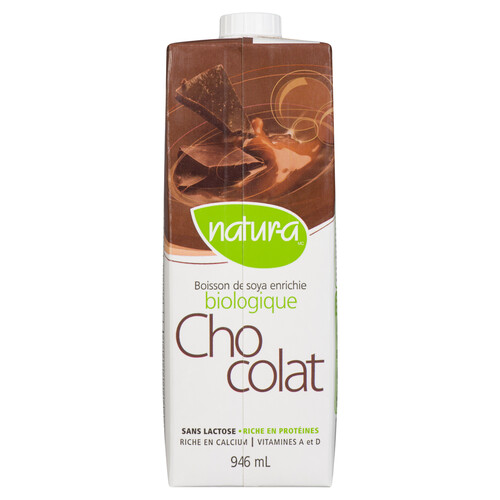 Natur-A Organic Gluten-Free Soy Beverage Chocolate 946 ml