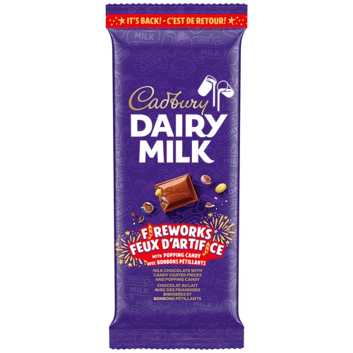 Cadbury Dairy Milk Candy Fireworks With Popping 90 g