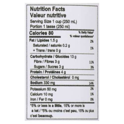 Just Soup Gluten-Free Soup Moroccan Split Pea 480 ml