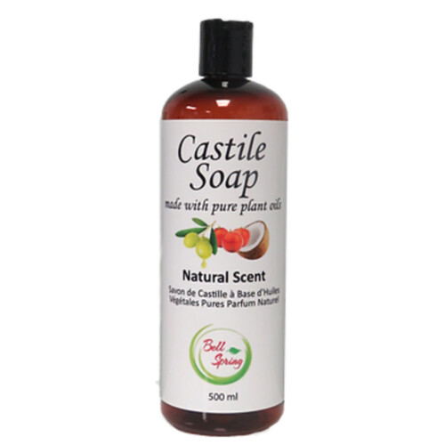 Bell Spring Castile Soap Natural Scent 500 ml