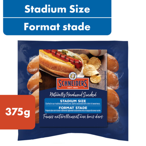 Schneiders Smoked Sausage Stadium Size 375 g