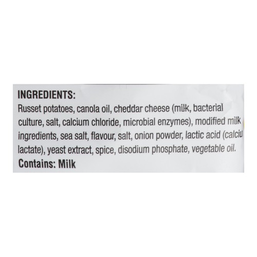 Covered Bridge Gluten-Free Crinkle Cut Potato Chips Cheddar Cheese 1 x 170 g