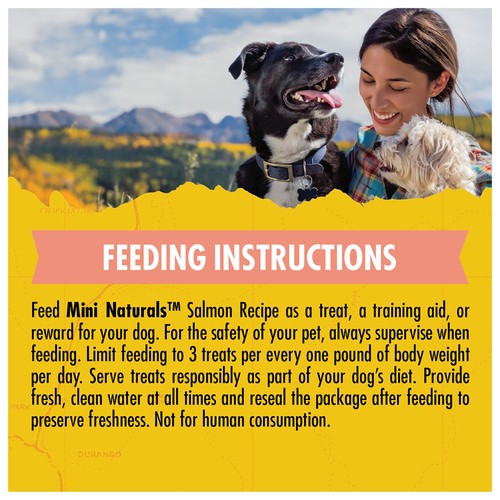 Zuke's Mini Naturals Dog Treats Tender Bites Salmon Recipe 170 g