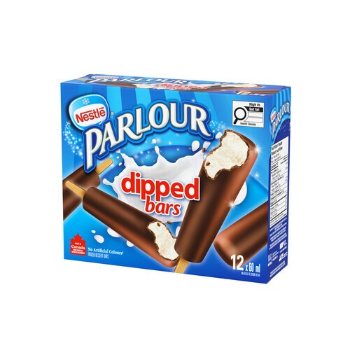 Nestlé Parlour Frozen Dessert Bars Dipped 12 x 60 ml