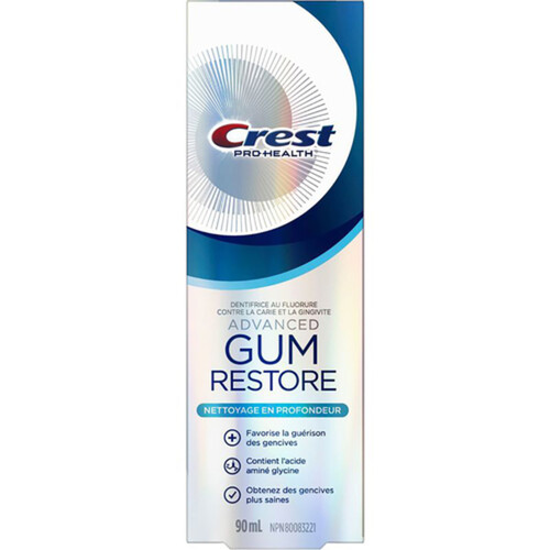 Crest Pro Health Deep Clean Toothpaste Advanced Gum Restore 90 ml