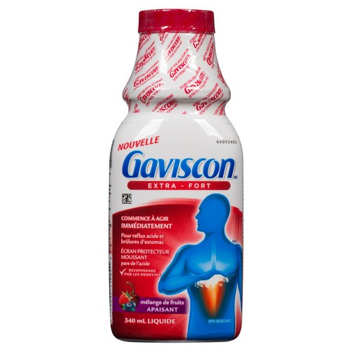 Gaviscon Extra Strength Acid Control Fruit Blend 340 ml
