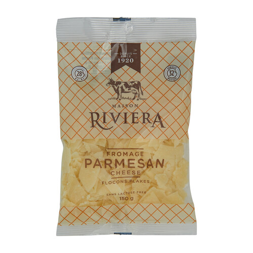 Riviera Lactose-Free Parmesan Flakes 150 g