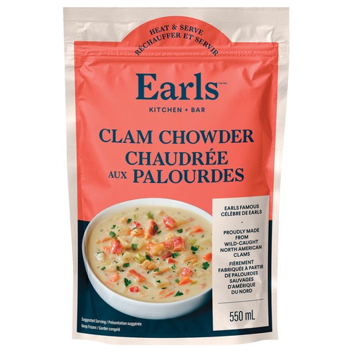 Earls Clam Chowder 550 ml