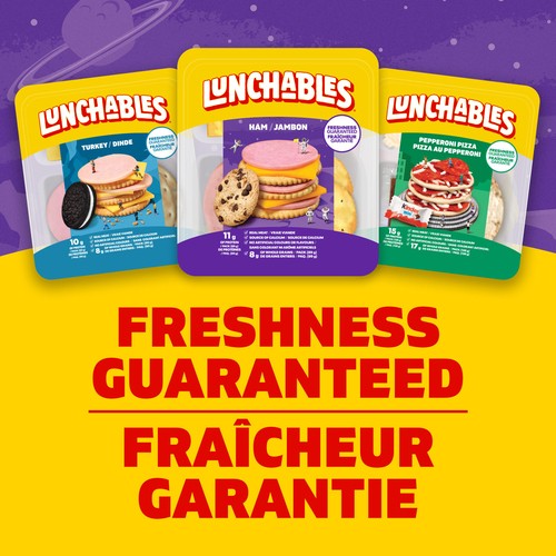 Lunchables Snack Kit Smoked Ham and Cheese 89 g