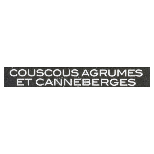 Plaisirs Gastronomiques Salad Cranberry Citrus Couscous 300 g