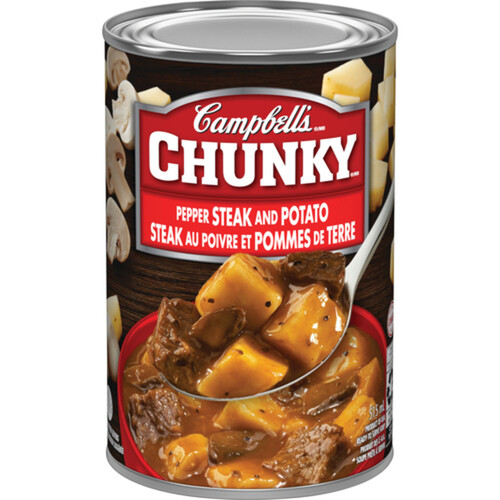 Campbell's Chunky Soup Pepper Steak & Potato 515 ml