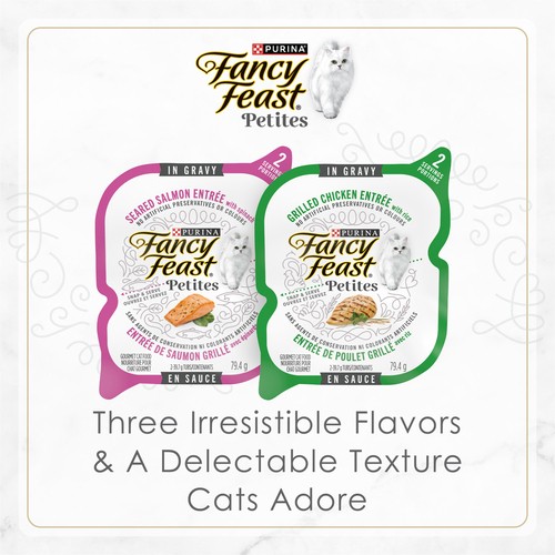 Fancy Feast Petites Wet Cat Food 79.4 g x 12