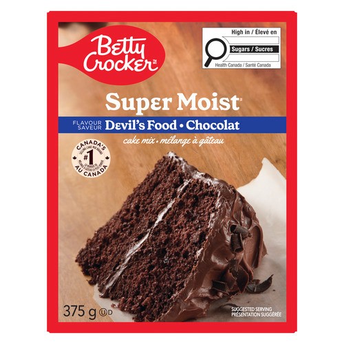 Betty Crocker Super Moist Cake Mix Devil's Food 375 g