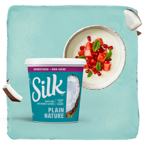 Silk Gluten-Free Coconut Yogurt Unsweetened Plain 680 g
