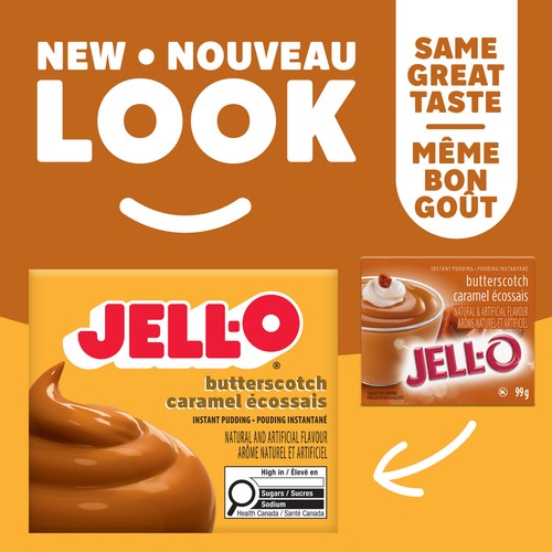 Jell-O Instant Pudding Butterscotch 99 g