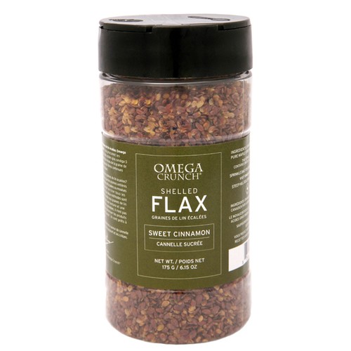 Omega Crunch Shelled Flax Sweet Cinnamon 175 g