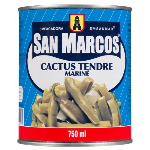 San Marcos Canned Tender Cactus 750 ml