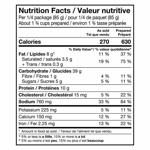 Kraft Dinner KD Deluxe Macaroni And Cheese Sharp Cheddar 349 g