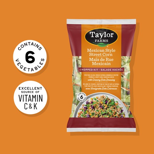 Taylor Farms Chopped Salad Kit Mexican Street Corn 329 g