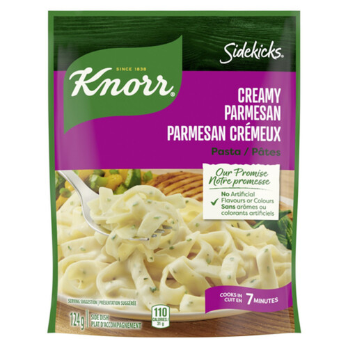 Knorr Sidekicks Pasta Side Dish Creamy Parmesan 124 g