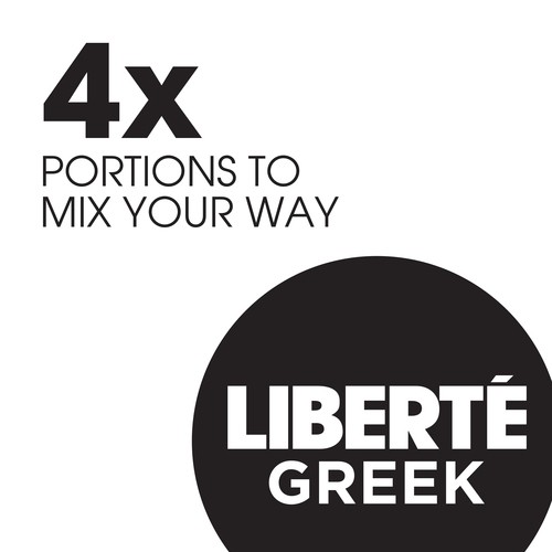 Liberté Greek 5% Extra Creamy Yogurt Vanilla Bean 4 x 100 g