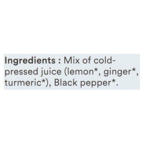 Dose Organic Shots Ginger & Turmeric 4 x 60 ml (bottles)