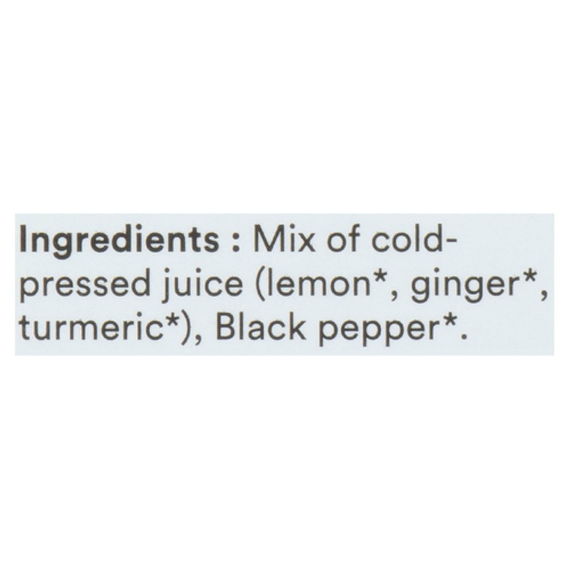 Dose Ginger Dose Organic Shots Ginger & Turmeric 4 x 60 ml (bottles) - Voilà Online ...