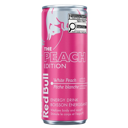 Red Bull Energy Drink The Peach Edition White Peach 250 ml (can)
